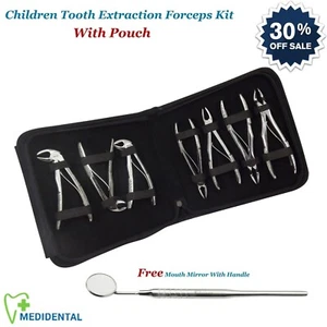 7er-Set Kinder Zahnextraktionspange mit Beutel Zahnextraktionswerkzeuge CE - Bild 1 von 9