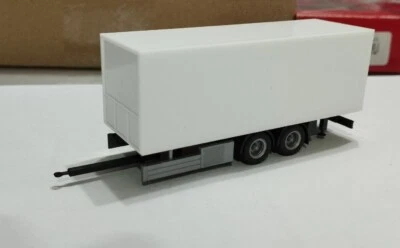 Herpa Rimorchio Bica Tipo S Way frigorifero box 7,82 scala  1/87 bianco  - Immagine 1 di 3