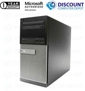 Dell Windows 10 Pro OptiPlex Desktop Computer Core i5 3.10GHz 8GB RAM 1TB WIFI - Picture 1 of 5
