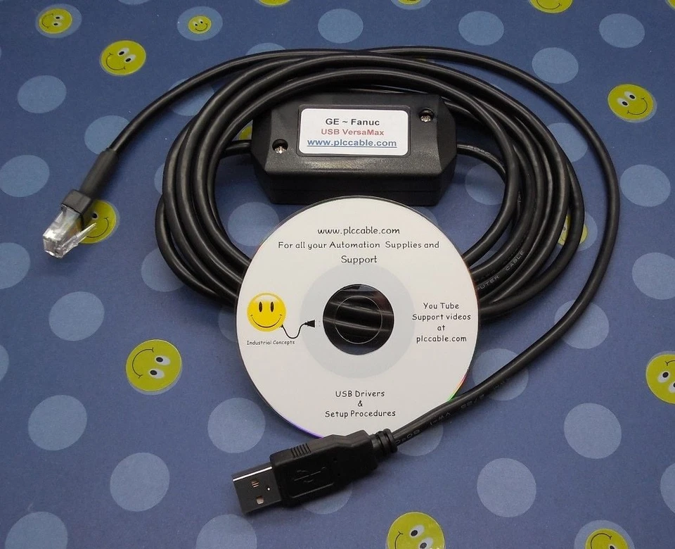 GE Fanuc USB VersaMax ~ USB version of IC200CBL500A  - Image 1 of 1