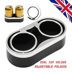 Car Seat Cup 2-Holder Drink Beverage Coffee Auto Truck Bottle Mount Universal UK - Picture 1 of 11
