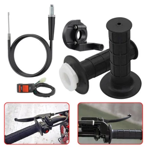 7/8" Twist Throttle 52'' Cable Accelerator Handlebar Grip For ATV Dirt Bike Quad - Bild 1 von 12