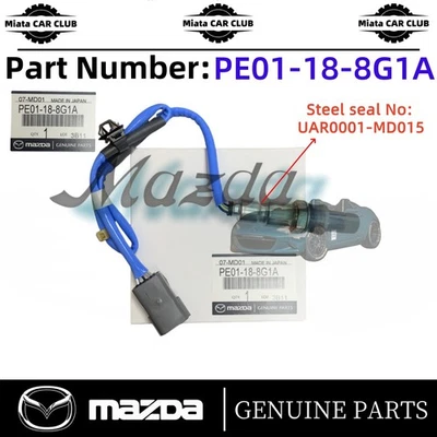 Sensor de oxígeno genuino Mazda 3 CX-5 2013-2018, sensor de relación combustible aire PE01-18-8G1A Foto 1 de 4