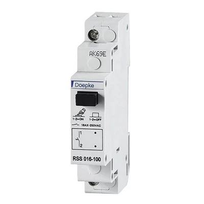 DOEPKE STEUERSCHALTER REIHENEINBAU Doepke Steuerschalter RSS 016-100 Reiheneinbau 09981070 Steuerschalter