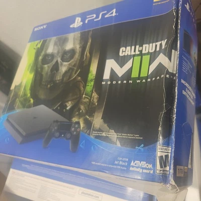 PlayStation 4 Slim 1TB Jet Black PS4 Console 🔥Fast Shipping🔥Brand New Sealed - Image 1 of 4