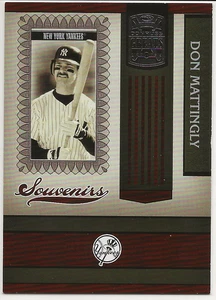 2005 Donruss Greats Souvenirs Don Mattingly #S-8 - Bild 1 von 2