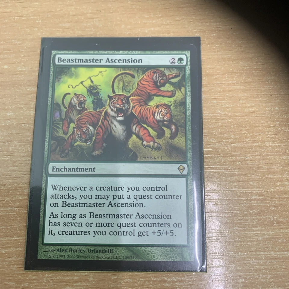 MTG, Zendikar - Beastmaster Ascension - N/M - Image 1 of 1