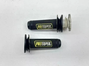 1982 Suzuki RM250 ProTaper Throttle Grips Tube Grip Set Lock On Half Waffle RM - Picture 1 of 3