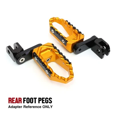 estriberas traseras ajustables doradas TRC 40mm para Suzuki GSXR 600/750 06-21 22 23 24 Foto 1 de 4