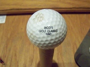 RICO'S GOLF CLASSIC 1990  LOGO GOLF  BALL PINNACLE - Picture 1 of 1
