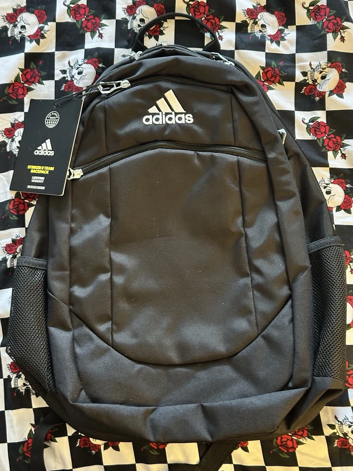 adidas Striker II 2 Team Black Backpack School Sports - 5142808