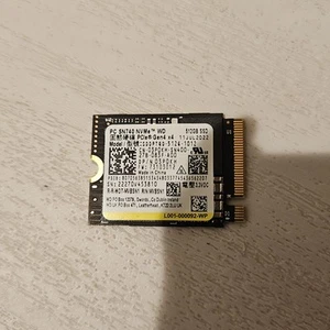 Western Digital SN740 512GB NVMe PCIe Gen4x4 Solid State Drive 2230 SSD 03P0KH - Afbeelding 1 van 1