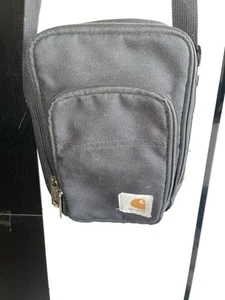 Carhartt Unisex Adult Crossbody Zip Bag One Size Black - Picture 1 of 6