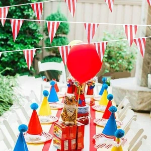 Advertising Hanging Party Supplies Flags Striped Pennant Ban String Flag - Picture 1 of 18