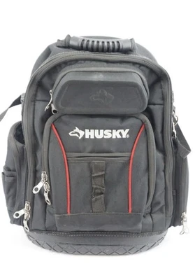 Mochila Husky 16" Pro Tool Múltiples Bolsillos Impermeable Base Moldeada Foto 1 de 4