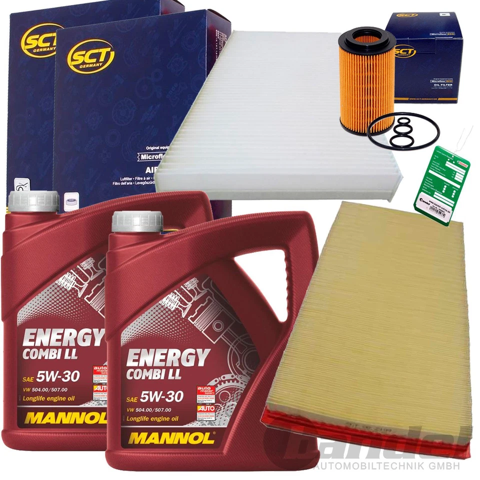 FILTER SET INSPEKTIONS SATZ PAKET+10L MOTORÖL für MERCEDES VITO VIANO BUS W639 - Bild 1 von 1