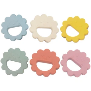 Baby Teething Toys Flower Shape Silicone Baby Teethers, Baby Chew Toys - Picture 1 of 18
