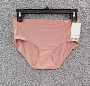 Le Mystere Infinite Comfort Brief Panty S/M Pink Quartz Elastic Waist Pull On - Picture 1 of 17