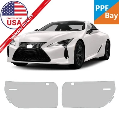 Kit precortado de película de protección de pintura de puerta PPF para Lexus LC 500 2018-2025 Foto 1 de 4