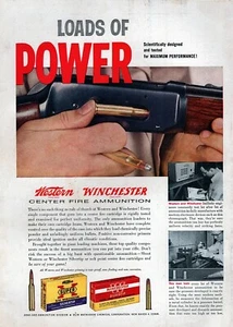 1956 Winchester Silvertip Ammo Hunting Original Print Ad - Picture 1 of 1