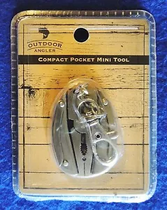 Compact Pocket Mini Tool Pliers Flat & Phillips Screwdriver Belt Loop Clasp NIP - Picture 1 of 1