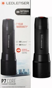 LEDLENSER P7 Core Fokussierbare Allround-Taschenlampe mit Aluminium-Gehäuse - Bild 1 von 4