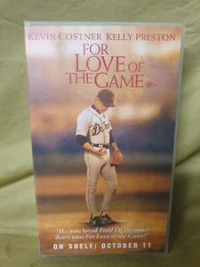 For the Love of the Game/The Story of Us, VHS Dealer Preview Video cassette Tape - Picture 1 of 3