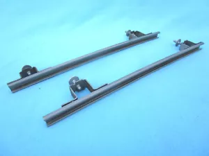 1966-67 GTO, Chevelle, Cutlass Convertible Rear Quarter Window Guide Tracks- OEM - Picture 1 of 8