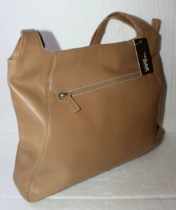 Bolso de Hombro The Sak Elliott Lucca Cuero Marrón Camel Cartera Doble Asa NUEVO - Imagen 1 de 12