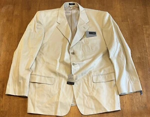 Jones New York Silk Sateen Men’s Blazer NWT R46 MSRP $450 - Picture 1 of 8
