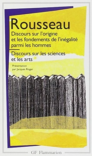 Discours Sur Les Sciences / Discours Sur l'Origine De l'Inegalit - Image 1 of 1