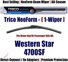 1-Pack Super-Premium Neoform Wipers Fits 2012-2020 Western Star 4700Sf - 16200