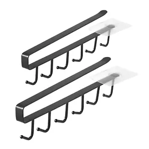 2-4 PCs Under Shelf Hanger Ziplock Product Bag Organizer Dental Medical Storage - Picture 1 of 15