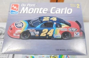 AMT Jeff Gordon Dupont Monte Carlo #24 Plastic Model, New-Open Box Complete - Picture 1 of 8