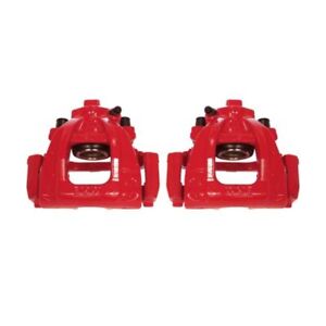 Power Stop For 02-06 Mini Cooper Front Red Calipers w/Brackets - Pair