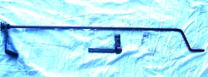 Lawnmaster Sno-Commander Snow Blower Model 2-601 Chute Control Rod Assembly - Picture 1 of 7