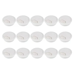  15 Pcs Büro Kabellochabdeckung Für Schreibtisch Desktop-Kabellochabdeckung - Afbeelding 1 van 12