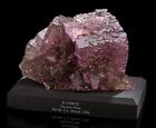 Large Stepped Purple Fluorite Mineral Specimen - Denton Mine, Illinois, USA