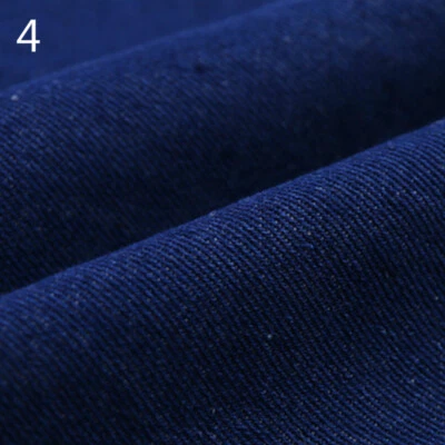 100% Cotton Denim Fabric Thick Jeans Cloth Sewing Craft for Pants Tablecloth DIY - Image 1 of 4
