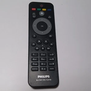 Used Philips Remote Blu ray Disc Player Disc Pop Up Top Menu Home Audio #202 - Picture 1 of 3