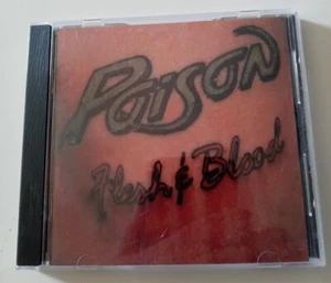 Flesh & Blood by Poison (CD, Jul-1990, Capitol/EMI Records) LN - Imagen 1 de 1