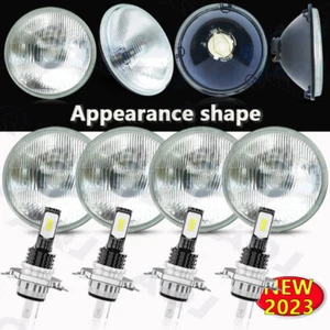 4pcs 5.75" 5-3/4 LED Headlights Hi/Lo For Corvette C1 C2 1963-1982 - Bild 1 von 21
