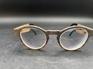 WOODIES Augenglasrahmen "See The World" rund gebraucht nur für Rahmen verkauft - Bild 1 von 8