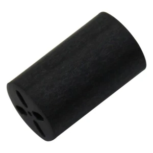 5X 8900 Distanzmuffe LED ØAußen: 6,5mm ØLED: 5mm L: 3 mm schwarz UL94V-0 KEYSTON - Bild 1 von 1