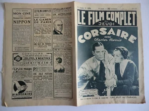 Der komplette Film vom Donnerstag Nr. 1276- 1933 Korsar von Yves Miroël - Bild 1 von 1