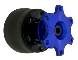 Blue Quick Release Steering Wheel Boss Kit TBL for SUZUKI 011 - Picture 1 of 7