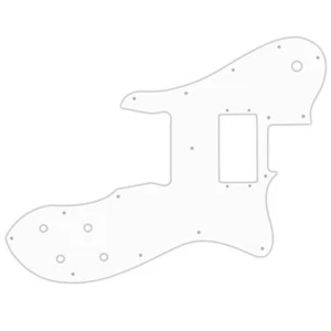 USA PICKGUARD para FENDER® 1972-1981 VINTAGE TELECASTER® CUSTOM 3Ply PG WHITE WBW - Imagen 1 de 1