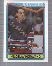 1990-91 Topps Hockey #337 Miloslav Horava RC