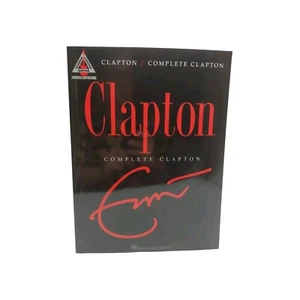 Eric Clapton Complete Clapton Sheet Music Guitar Tablature Paperback  - Picture 1 of 5