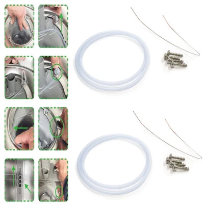 2x pump pot gasket repair kit E15 for Bosch Siemens 12005744 gasket set - Image 1 of 4